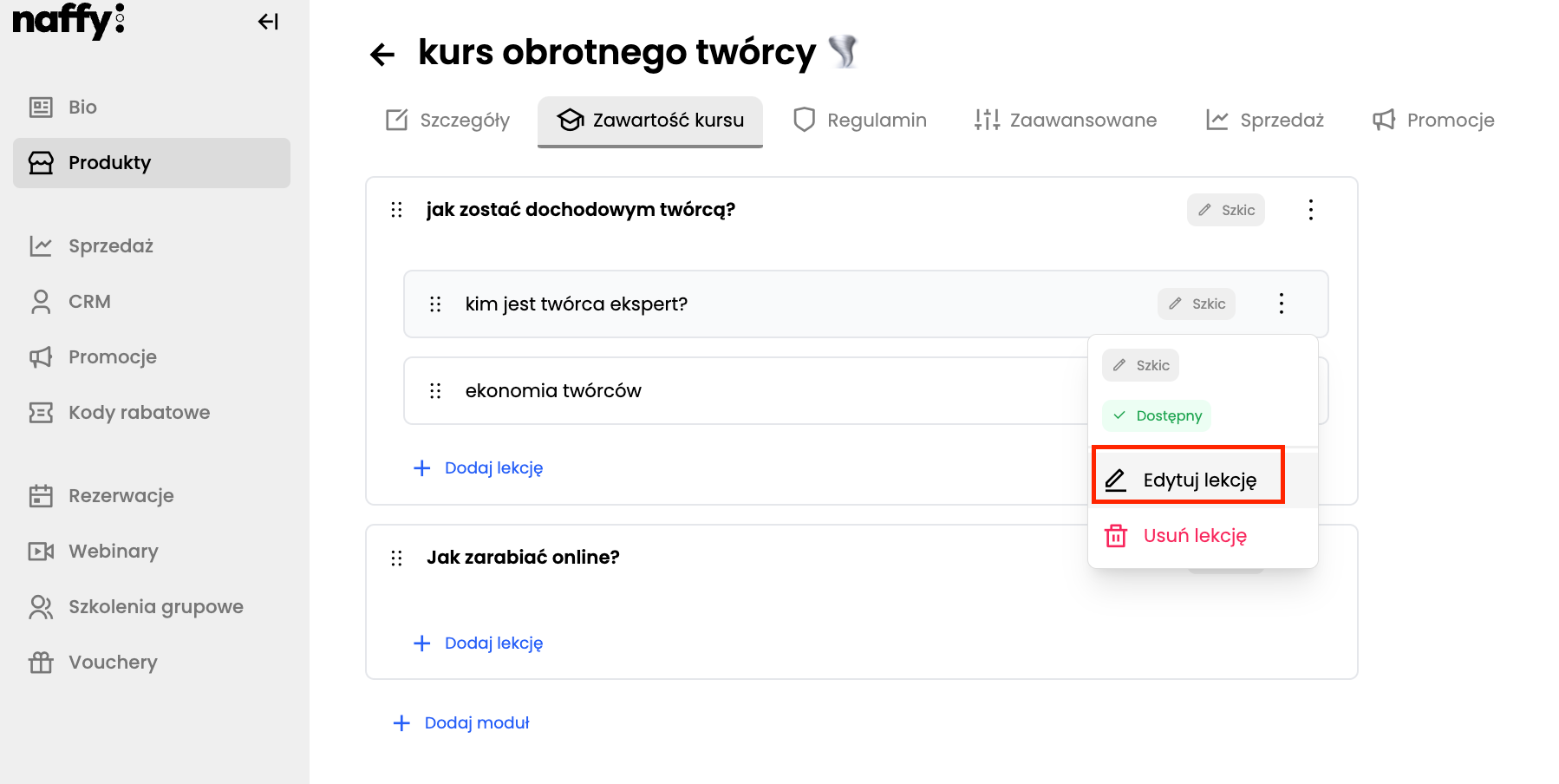 edytuj-lekcje-kursu-online-naffy
